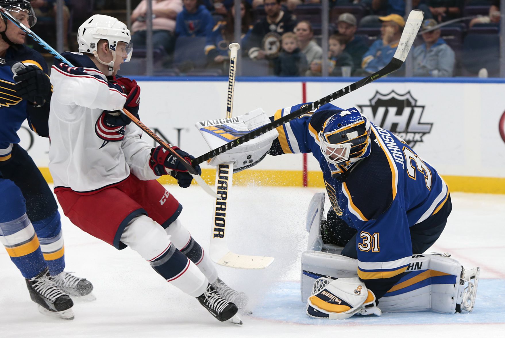 Blues host preseason game against Blue Jackets